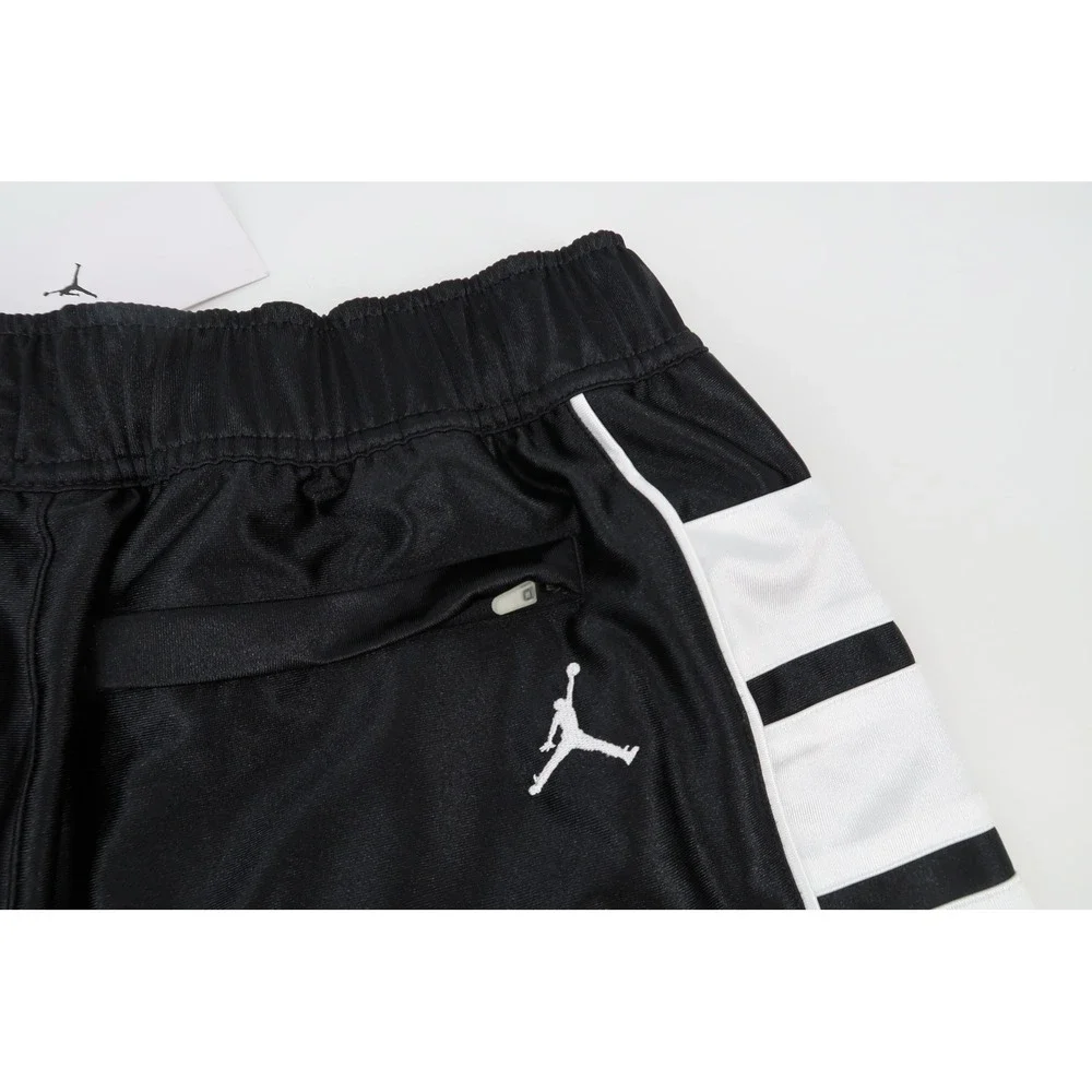 Jordan Cat Scratch Basketball Shorts Mens Medium Black White Jumpman HQ1208 NEW